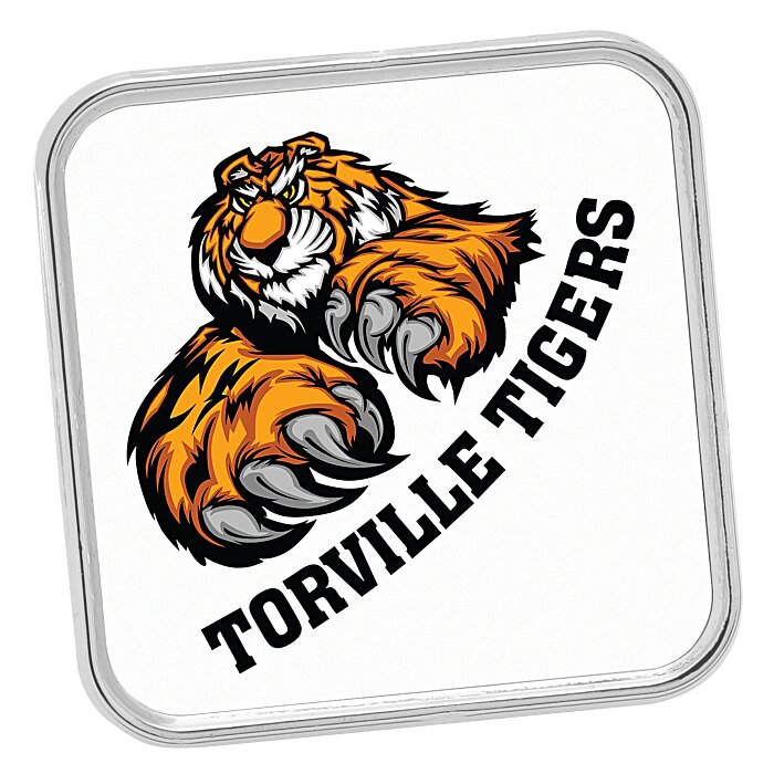 Custom Magnetic Lapel Pin - Square
