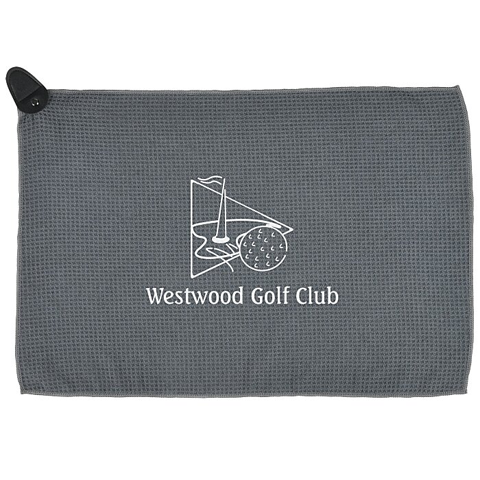 Custom Magnetic Link Waffle Towel
