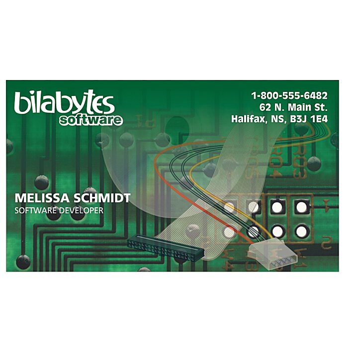 Custom Full Colour Business Card Magnet - 20 mil