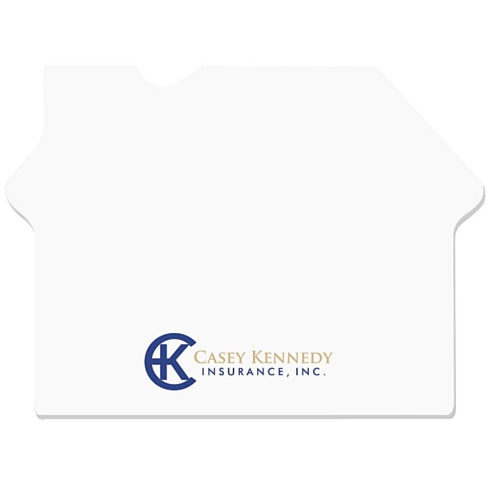 Custom Souvenir Sticky Note - House - 25 Sheet