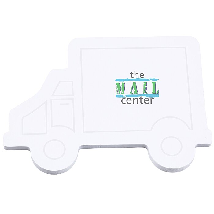 Custom Souvenir Sticky Note - Truck - 50 Sheet