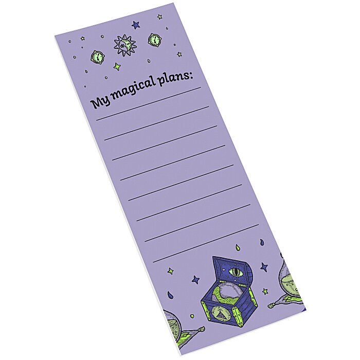 Custom Souvenir Sticky Note Magnetic Notepad - 8