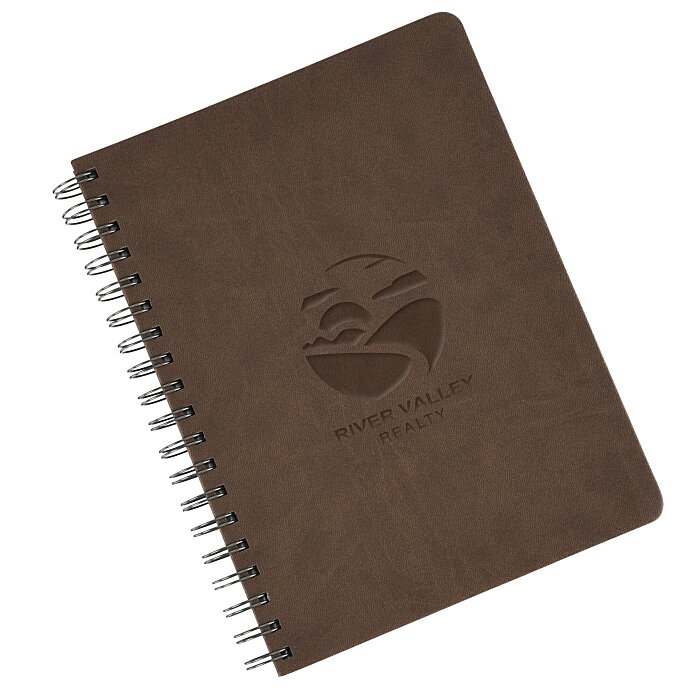 Custom Hazel Tabbed Spiral Notebook