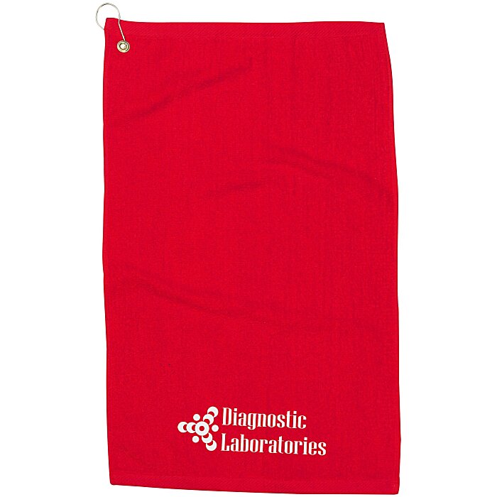 Custom Large Sport Towel with Grommet - Colours