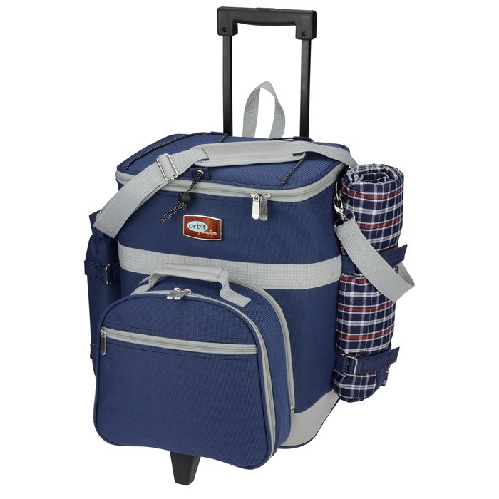 Custom 4 Person Rolling Picnic Set