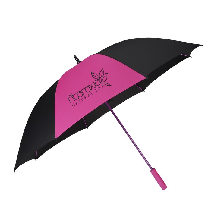 Custom Colourful Pop Golf Umbrella - 60-inch Arc