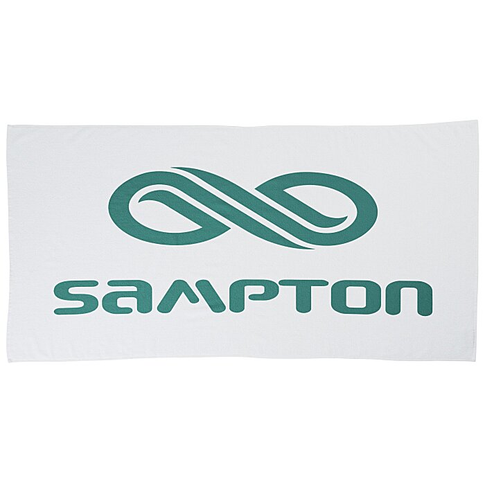 Custom High Tide Velour Beach Towel