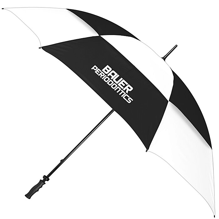 Custom Shed Rain Fairway Vented Windproof Umbrella - 68-inch Arc