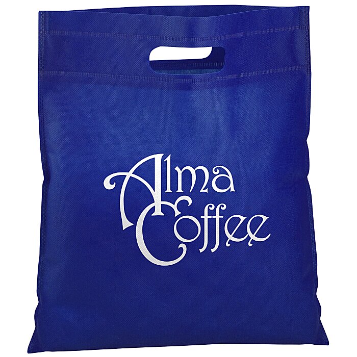 Custom Non-Woven Cut-Out Handle Bag - 16