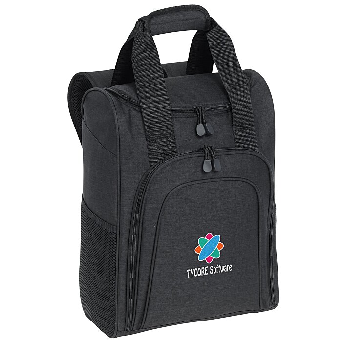 Custom Beach Club 24-Can Backpack Cooler - Embroidered