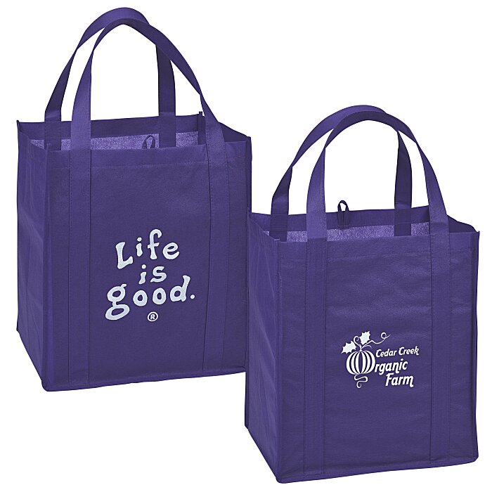 Custom Life is Good Grocery Tote - LIG