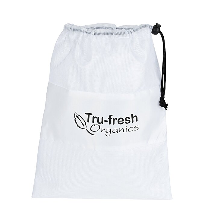 Custom Reusable Mesh Produce Bag - Small - 24 hr