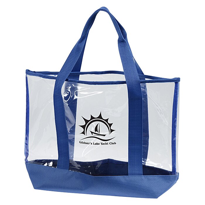 Custom Clear Beach Tote