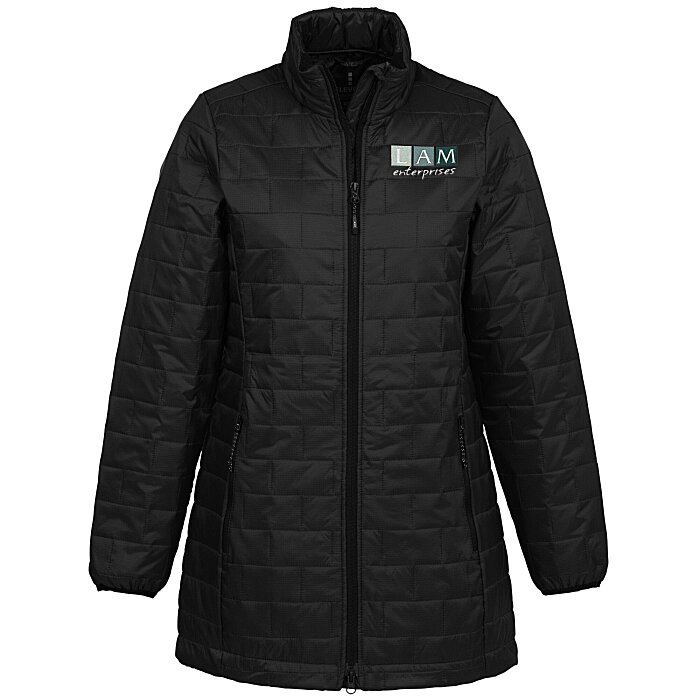 Custom Telluride Quilted Packable Mid-Length Jacket - Ladies' - 24 hr
