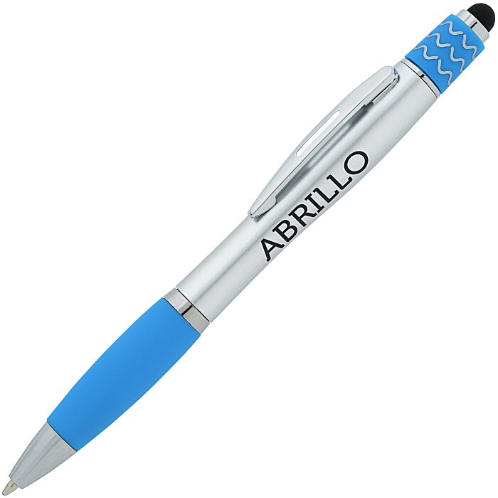 Custom Curvy Spinner Stylus Twist Pen