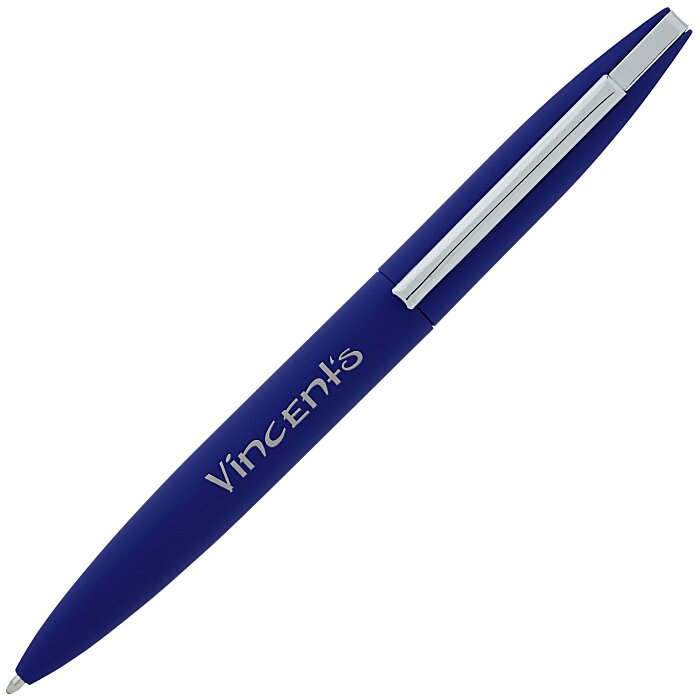 Custom London Soft Touch Metal Twist Pen