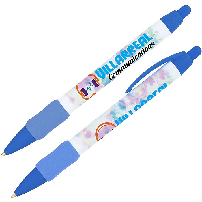 Custom Uni-Colour WideBody Pen with Grip - Full Colour