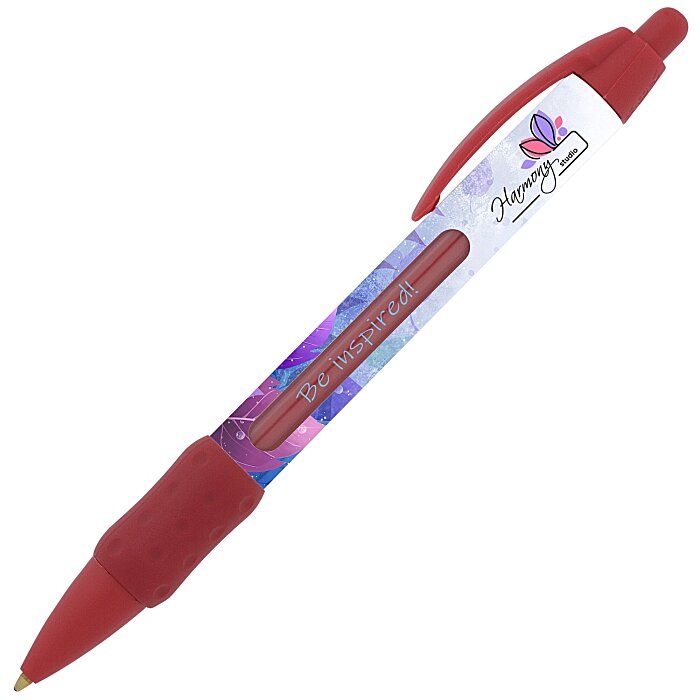 Custom Uni-Colour WideBody Message Pen - Full Colour