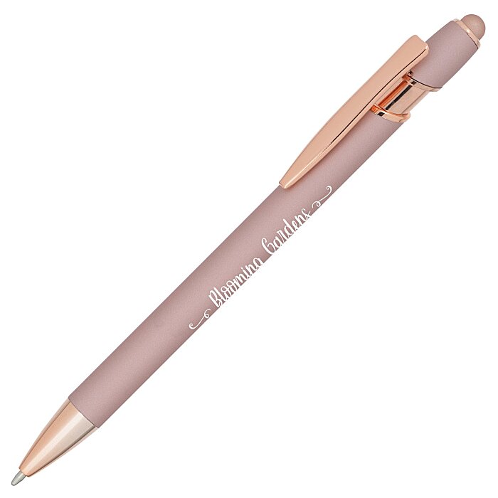 Custom Athens Soft Touch Stylus Metal Pen