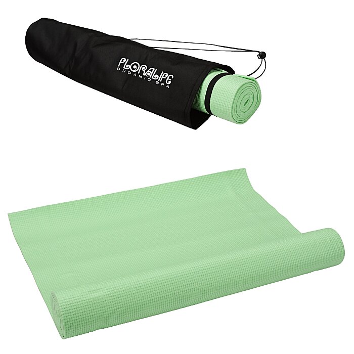 Custom Fitness Mat with Carrying Case