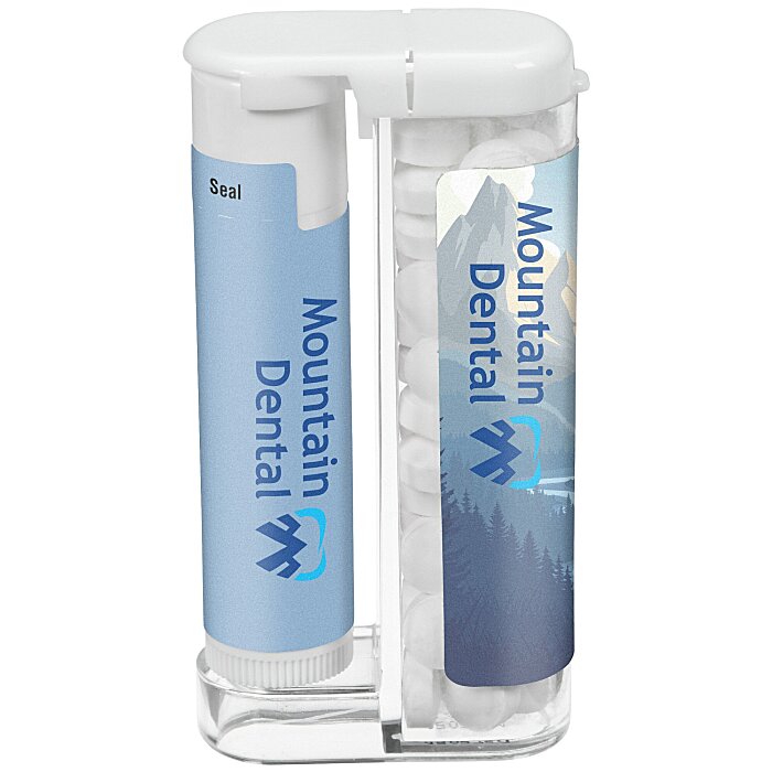 Custom Dual Use Lip Balm with Mints
