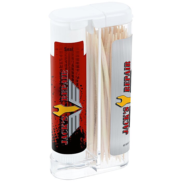 Custom Dual Use Lip Balm with Toothpicks