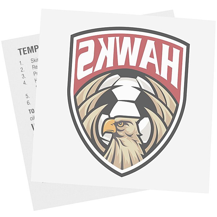 Custom Temporary Tattoo - 2 inches x 2 inches