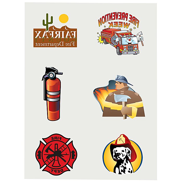 Custom Temporary Tattoo - 6 inches x 4 inches