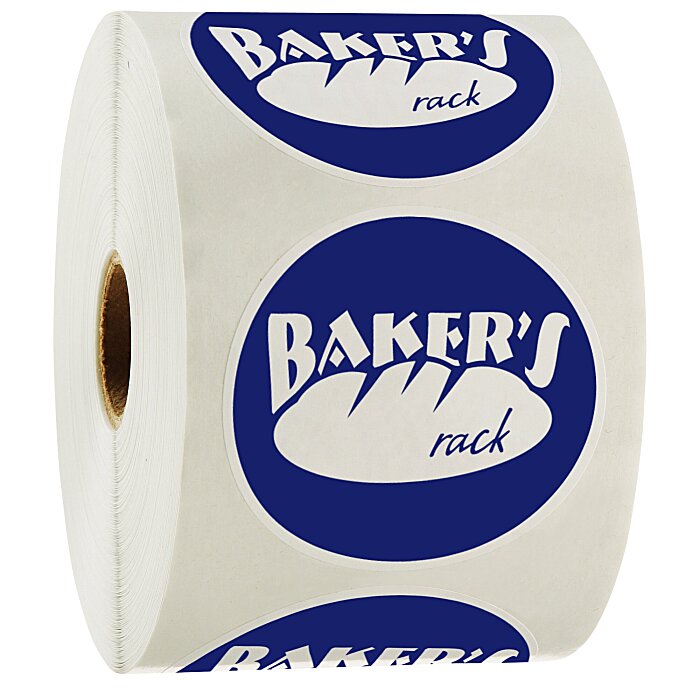 Custom Value Stickers by the Roll - Circle - 1 inch