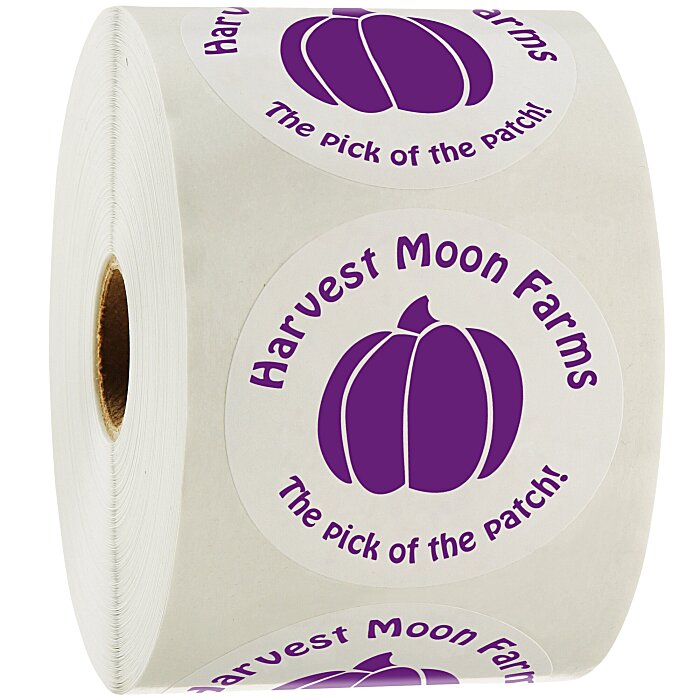 Custom Value Stickers by the Roll - Circle - 1 1/2 inches