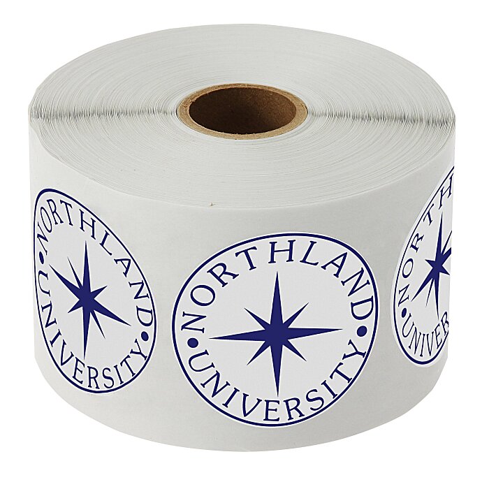 Custom Value Stickers by the Roll - Circle - 2 inches