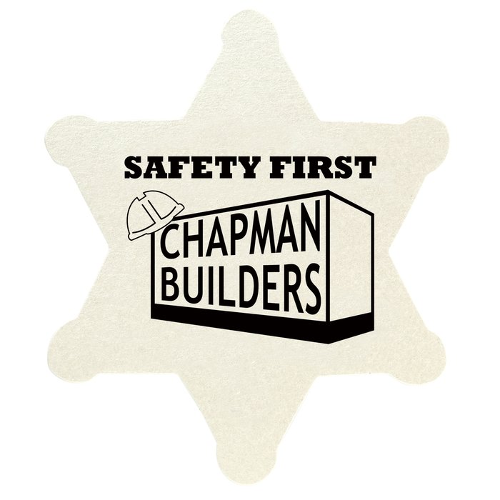 Custom Lapel Sticker - Star