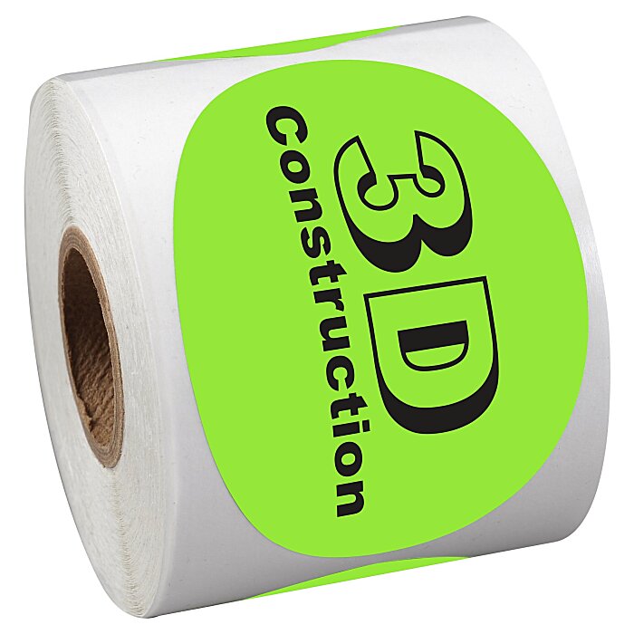 Custom Sticker by the Roll - Oval - 2