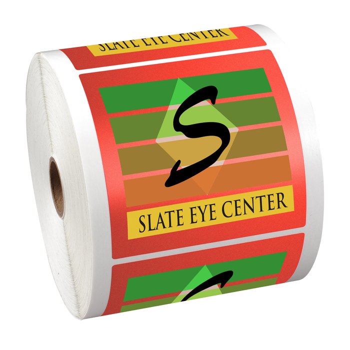 Custom Full Colour Sticker by the Roll - Square - 3-3/4
