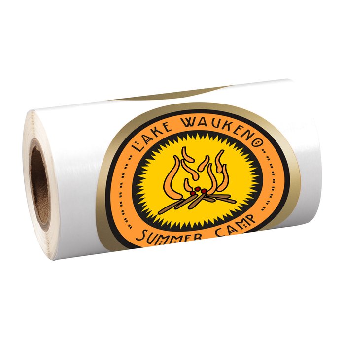 Custom Full Colour Sticker by the Roll - Circle - 2 3/4 inches