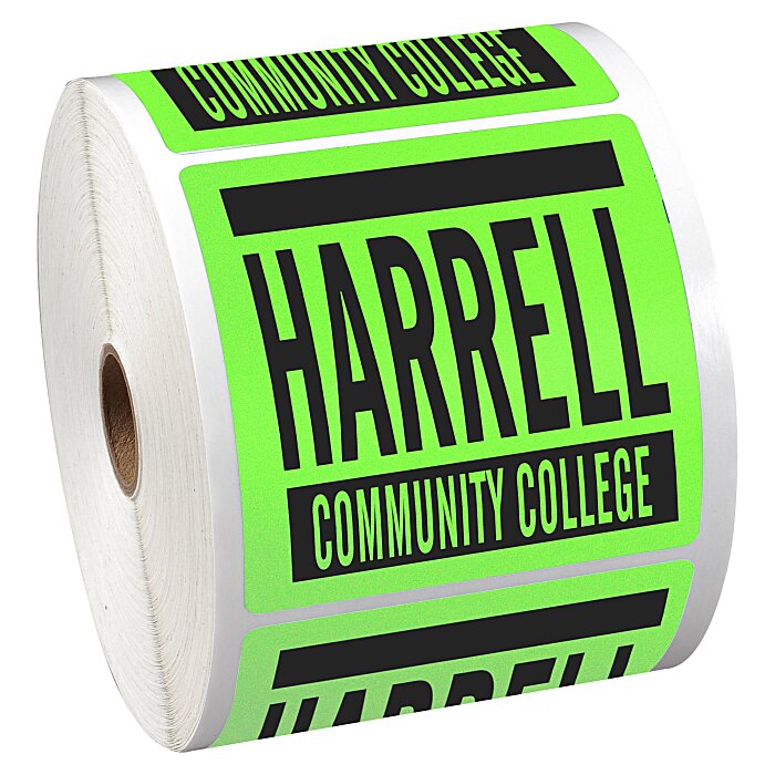 Custom Sticker by the Roll - Square - 3-1/2