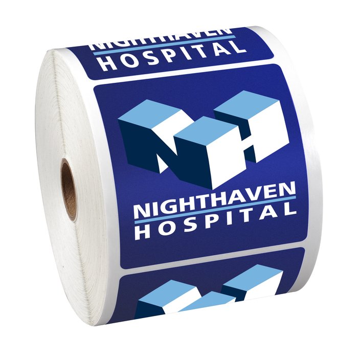 Custom Full Colour Sticker by the Roll - Square - 3-1/2