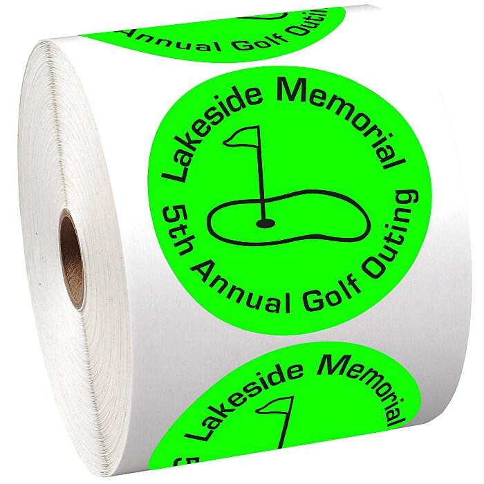 Custom Sticker by the Roll - Circle - 3 1/4 inches
