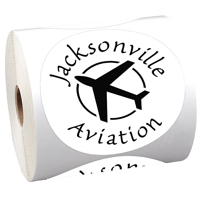 Custom Sticker by the Roll - Circle - 4 inches