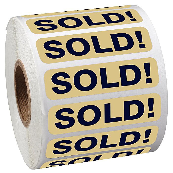 Custom Sticker by the Roll - Rectangle - 1/2