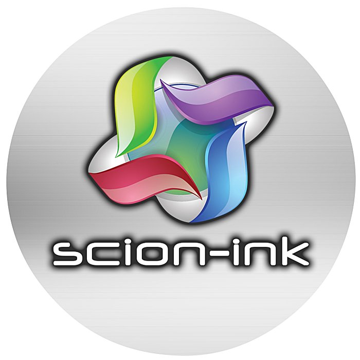 Custom Full Colour Chrome Sticker - Circle - 2