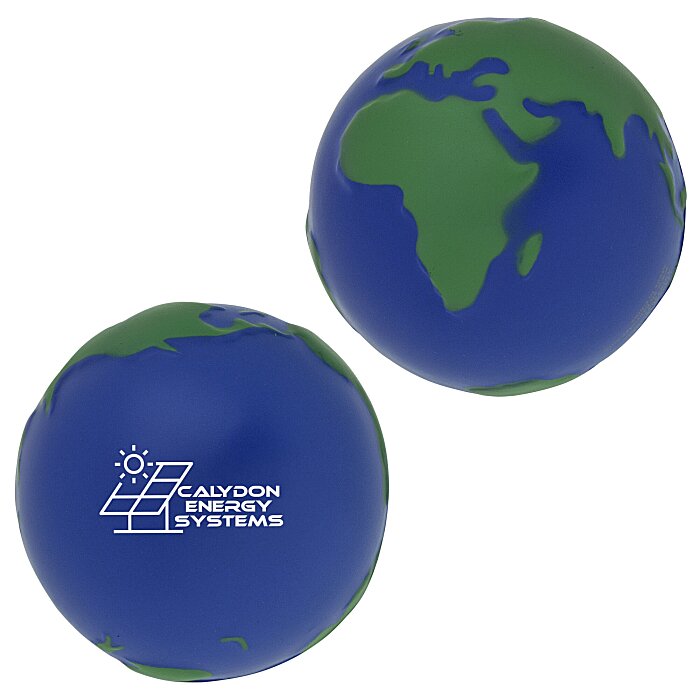 Custom Stress Reliever - Globe