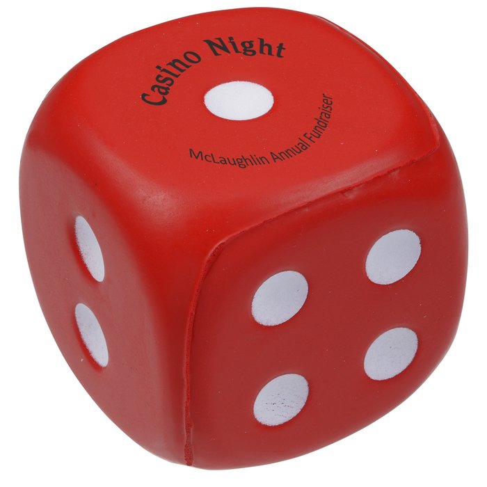 Custom Stress Reliever - Dice