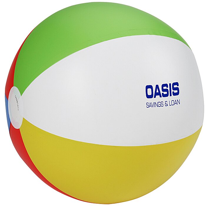 Custom 16-inch Beach Ball - Multicolour