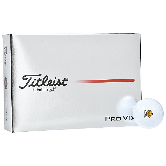 Custom Titleist Pro V1x Golf Ball - Dozen - Factory Direct