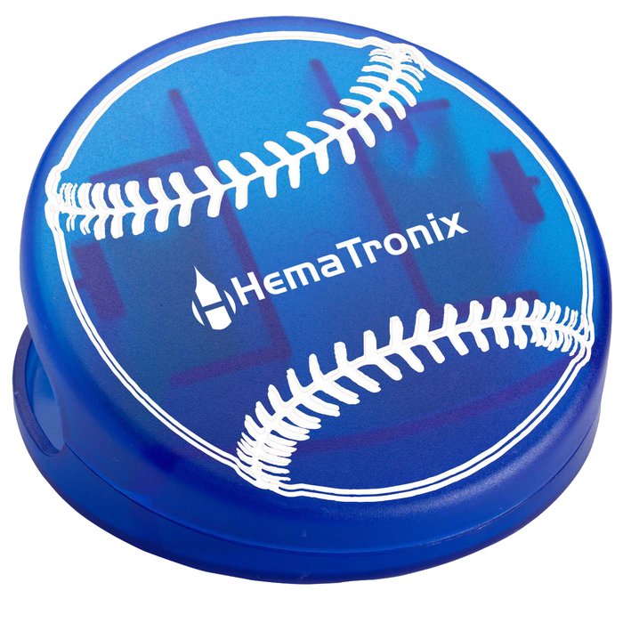 Custom Keep-it Clip - Baseball - Translucent