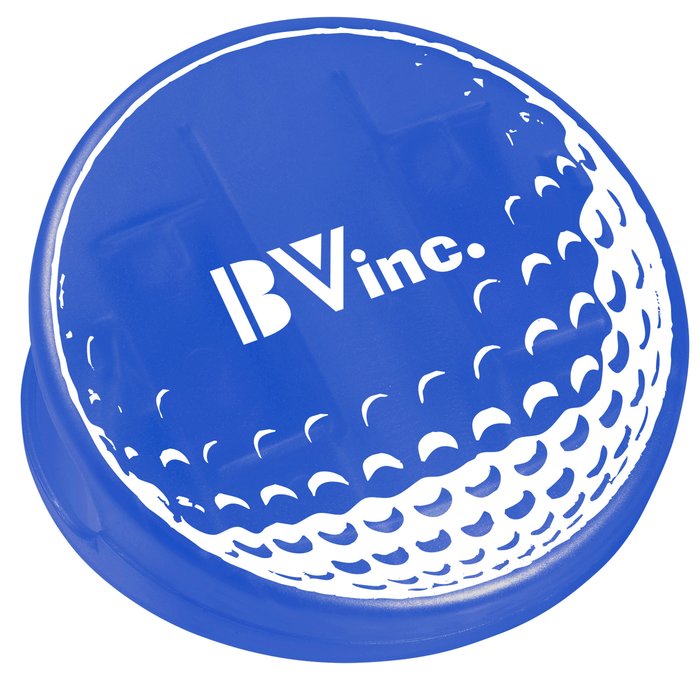 Custom Keep-it Clip - Golf Ball - Translucent