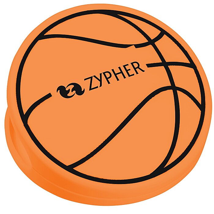 Custom Keep-it Clip - Basketball - Opaque