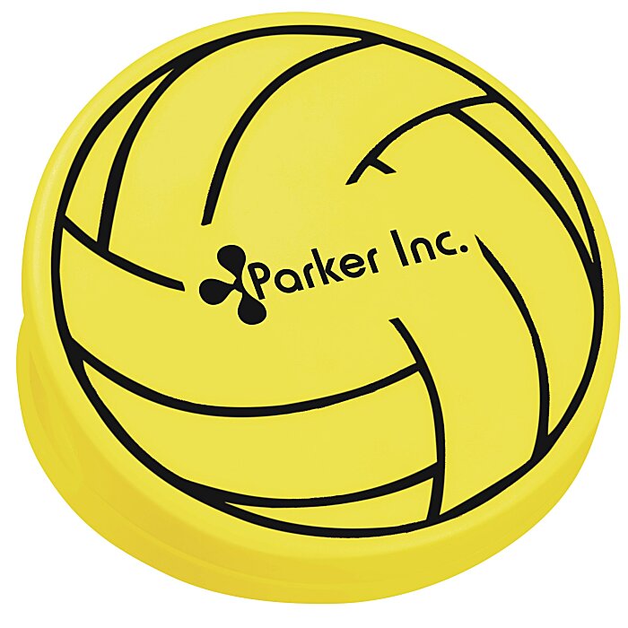 Custom Keep-it Clip - Volleyball - Opaque
