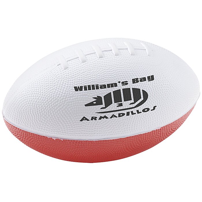 Custom Foam Sport Ball - Football - 6 inches - Two-Tone